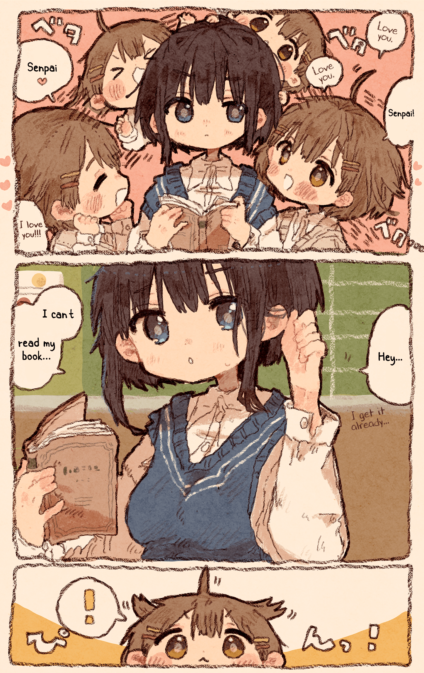 Cat-like Senpai and Dog-like Kouhai 第1页