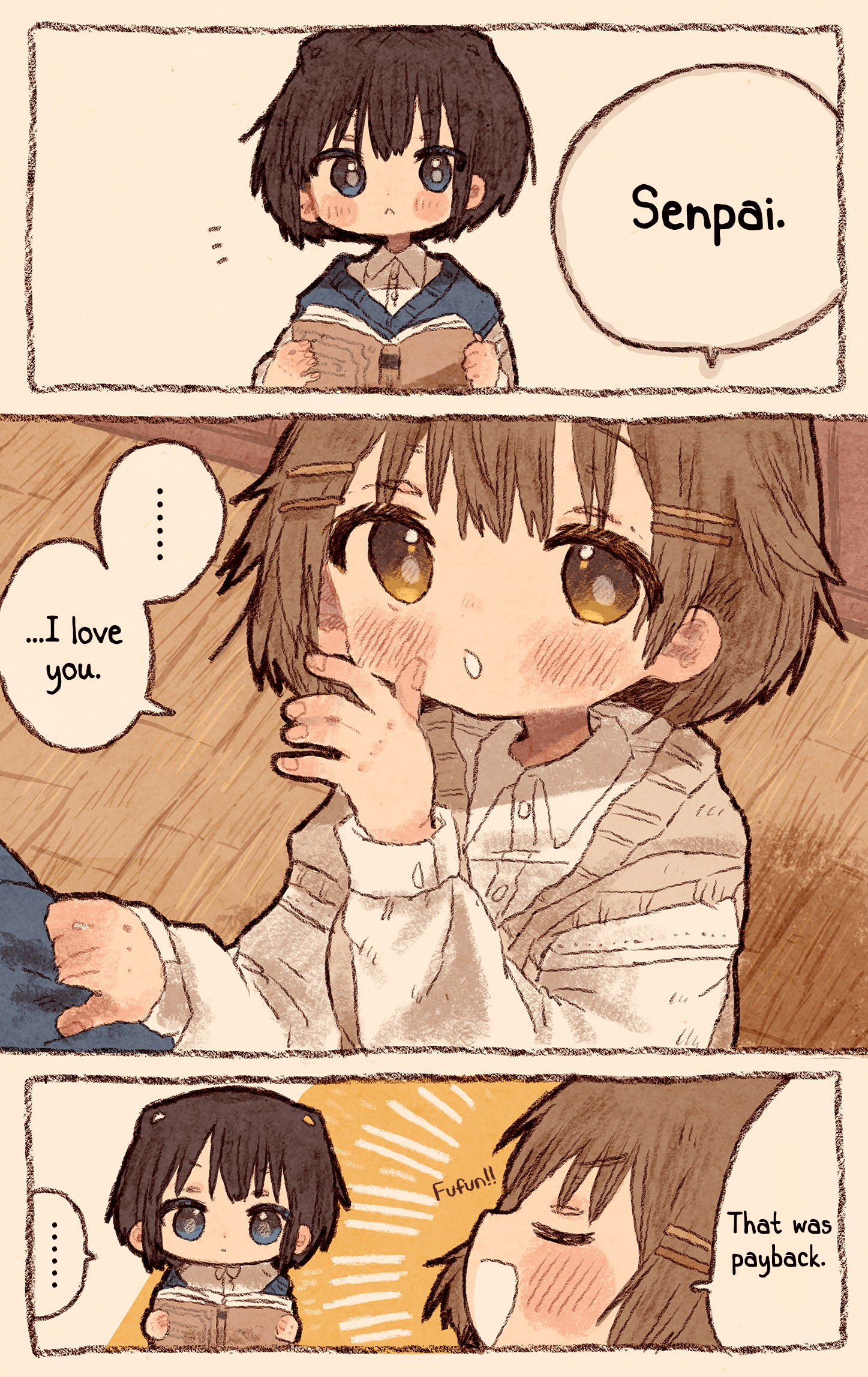 Cat-like Senpai and Dog-like Kouhai 第6页