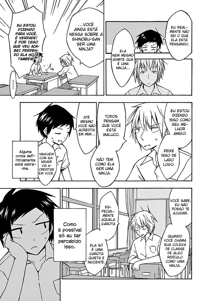 Ninja Shinobu-san no Junjou ...Uma Garota Comum 第16页