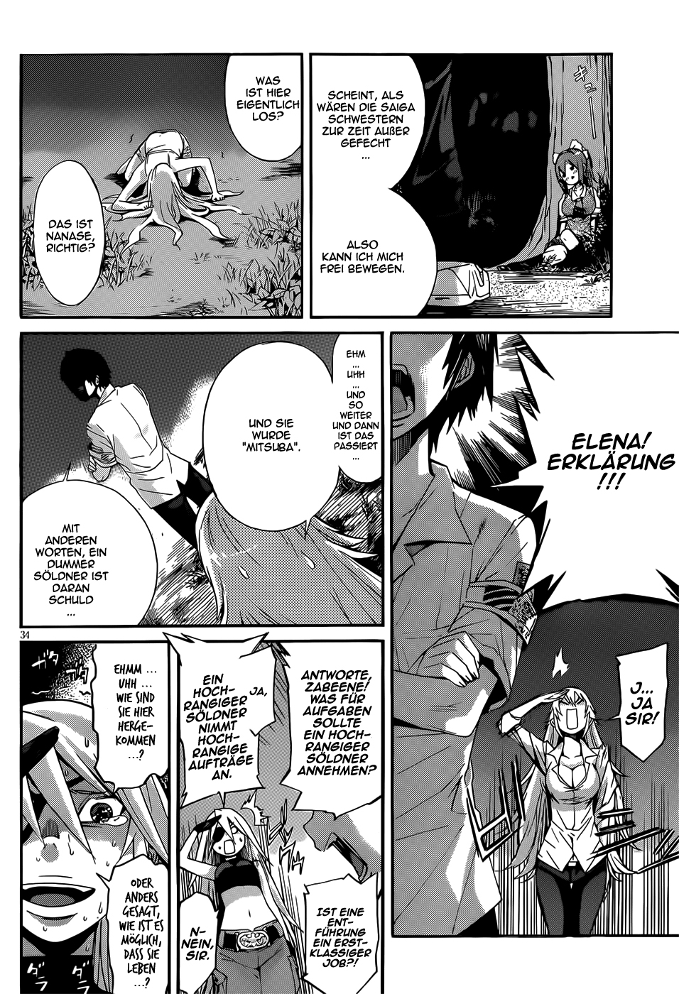 Gun X Clover Die Drei Tempel-Tore 第36页
