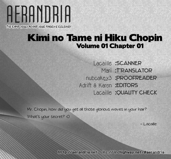 Kimi no Tame ni Hiku Chopin Vol. 1 Ch. 1 第43页