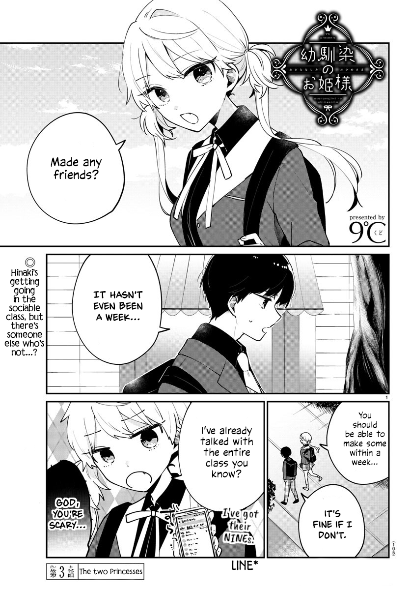 Osananajimi no Ohimesama Vol. 1 Ch. 3 第1页