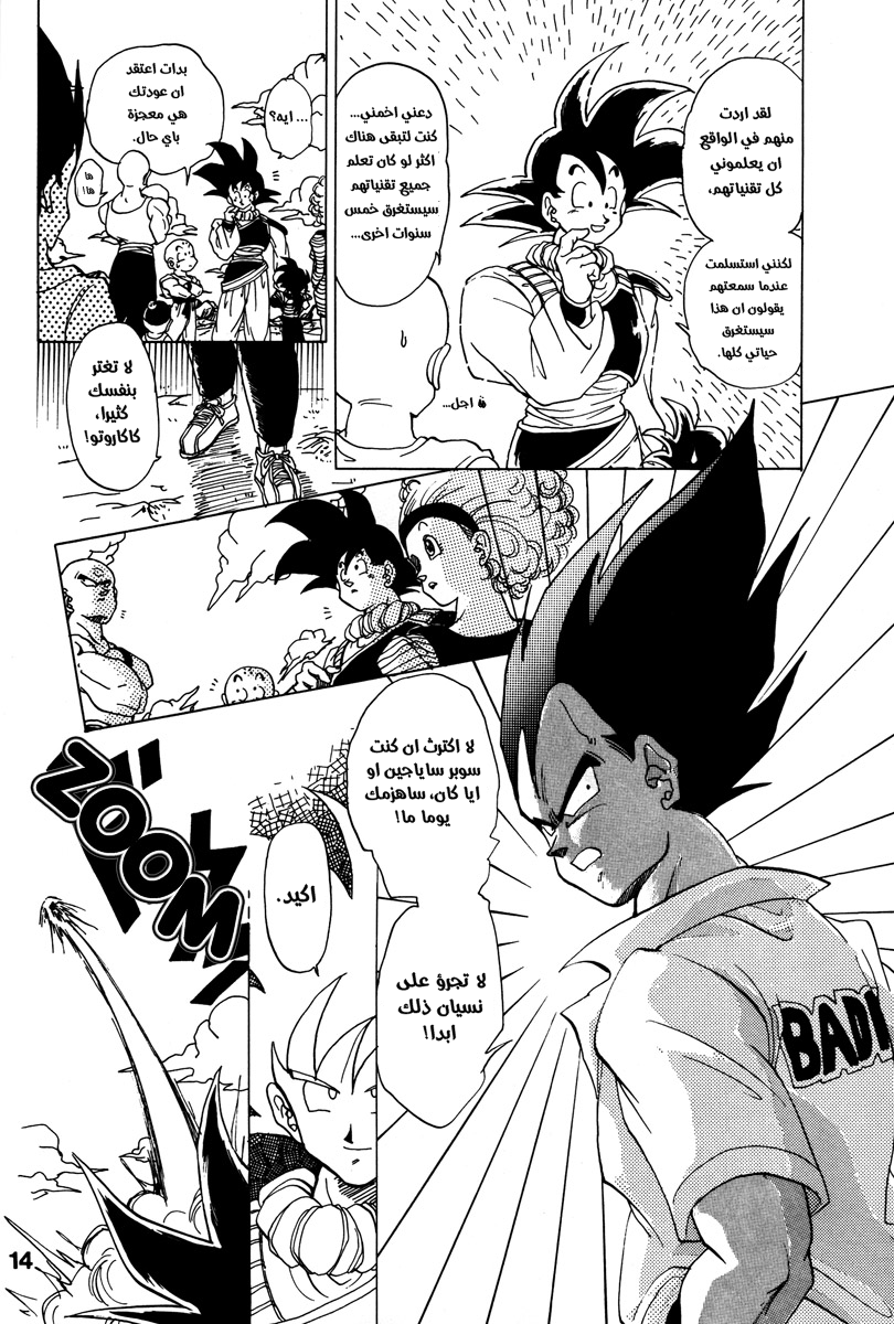 Dragon Ball - A Dream From The World (Doujinshi) حلم من العالم 第11页