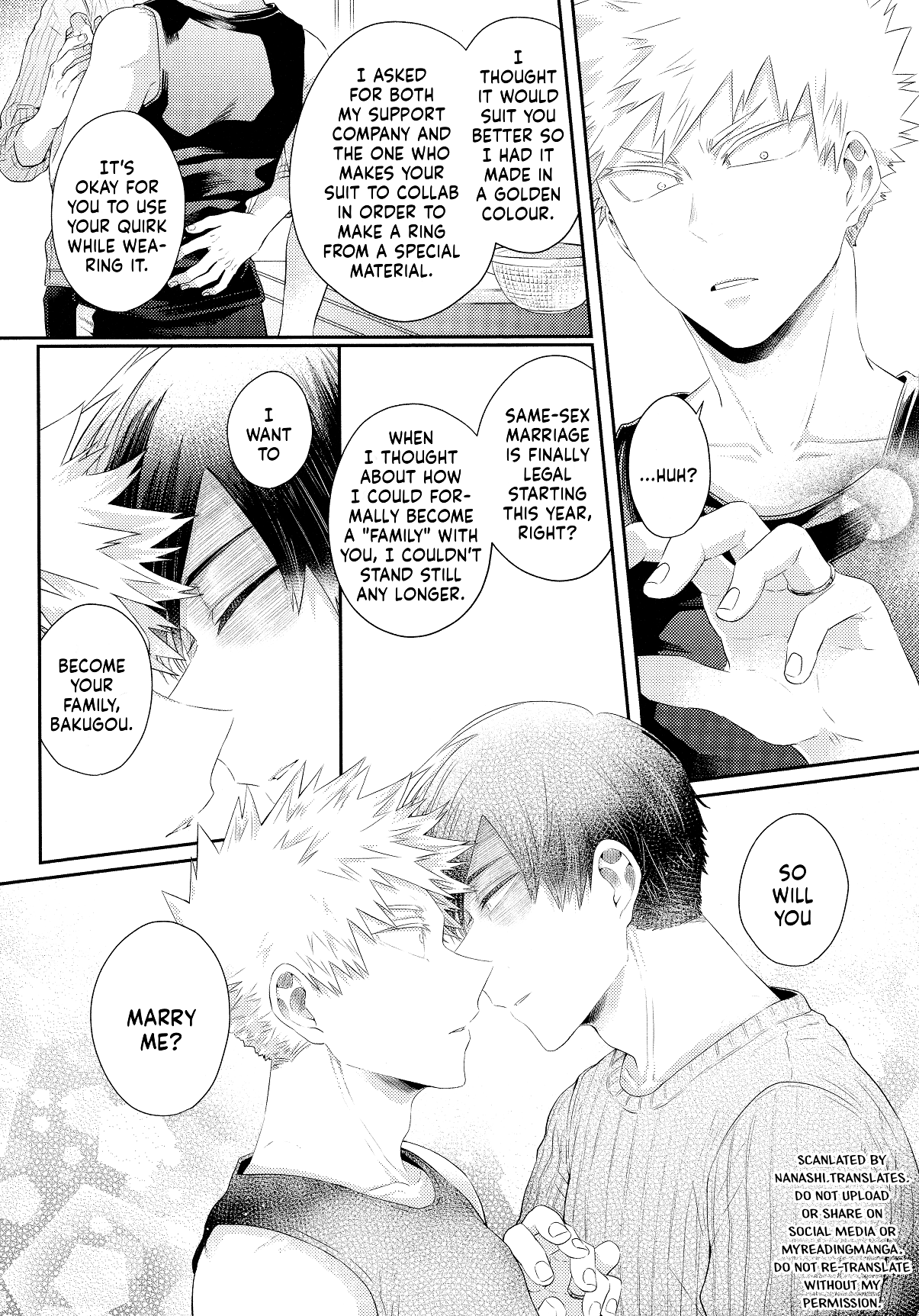 Cheers! - Shouto x Katsuki Marriage Anthology two of a kind 第4页