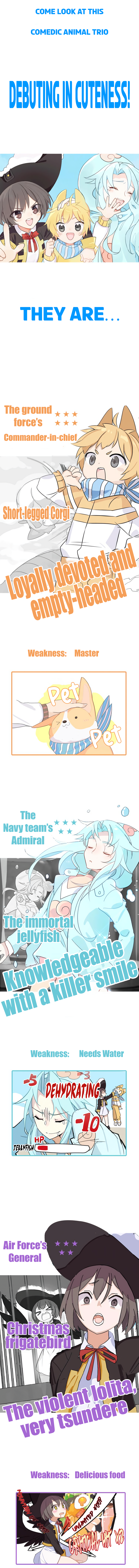 Cuteness in the Land, Sea, and Sky Ch. 0 第4页