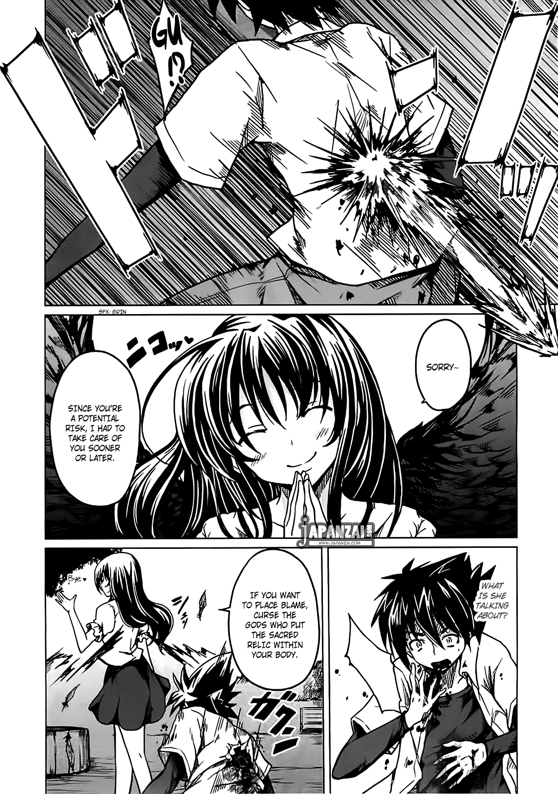 High School DxD Vol. 1 Ch. 1 第12页