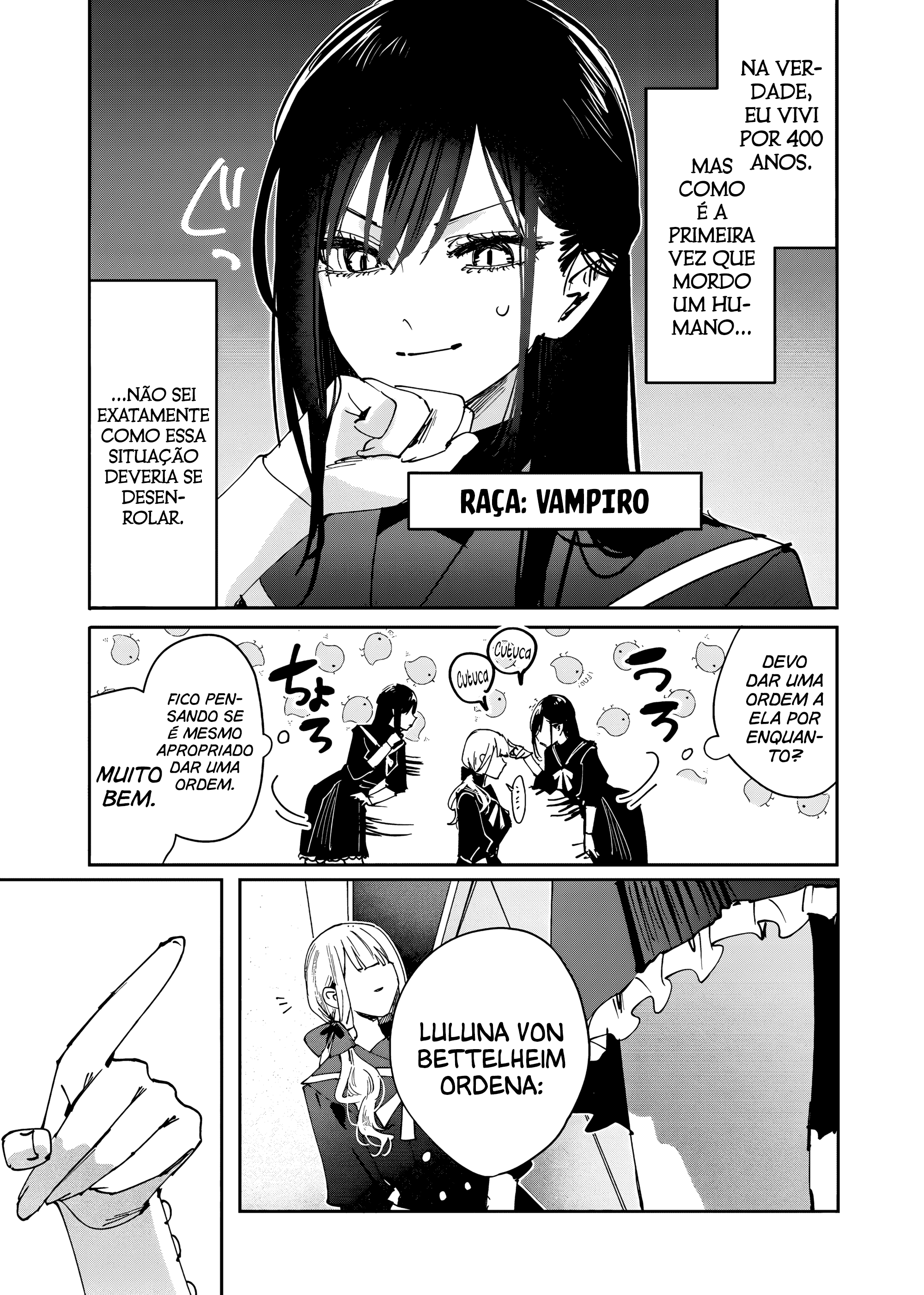 Girls × Vampire (Pre-Serialization) Regras da Luluna-sama 第5页