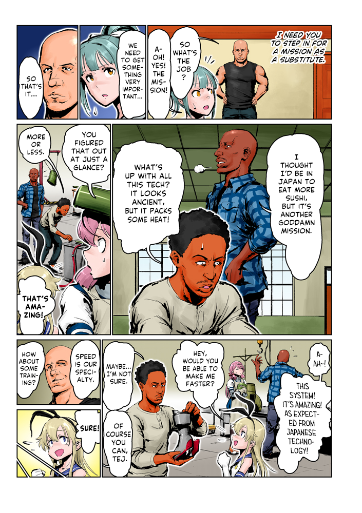 Kantai Collection X Fast & Furious (Doujinshi) 第3页