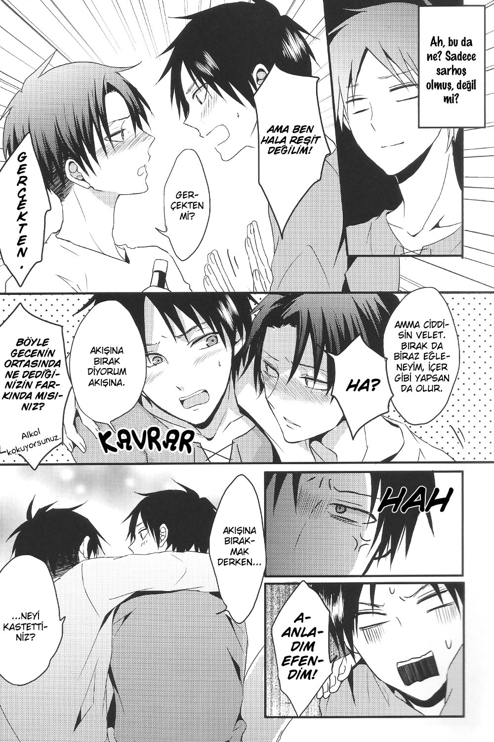 Shingeki no Kyojin - Yoisugidesu, Heichou! (Doujinshi) 第8页