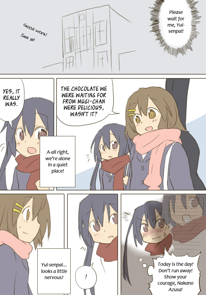 K-ON! - Valentine's Day Manga  (Doujinshi) 第2页