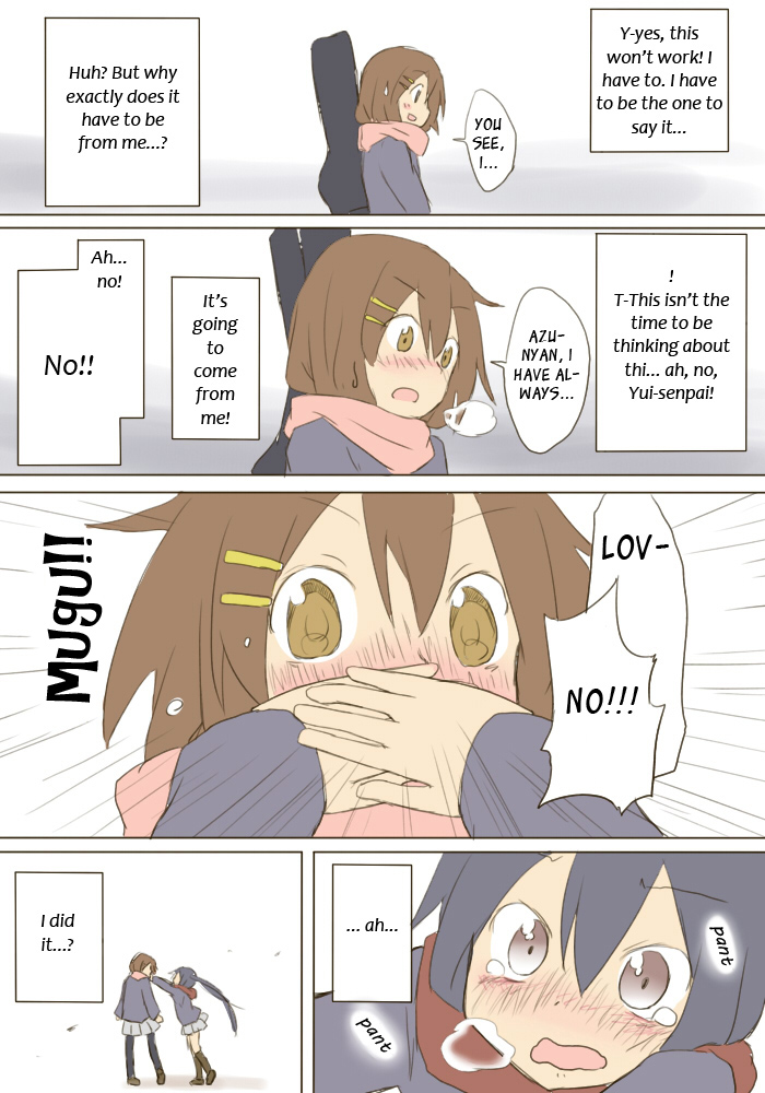 K-ON! - Valentine's Day Manga  (Doujinshi) 第4页