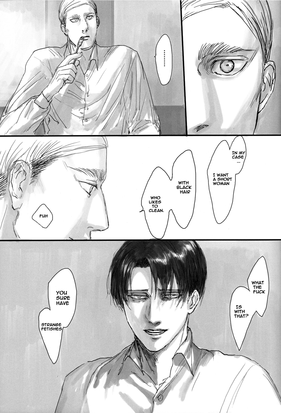Shingeki no Kyojin - Shikaraba, Kimi (Doujinshi) Oneshot 第34页