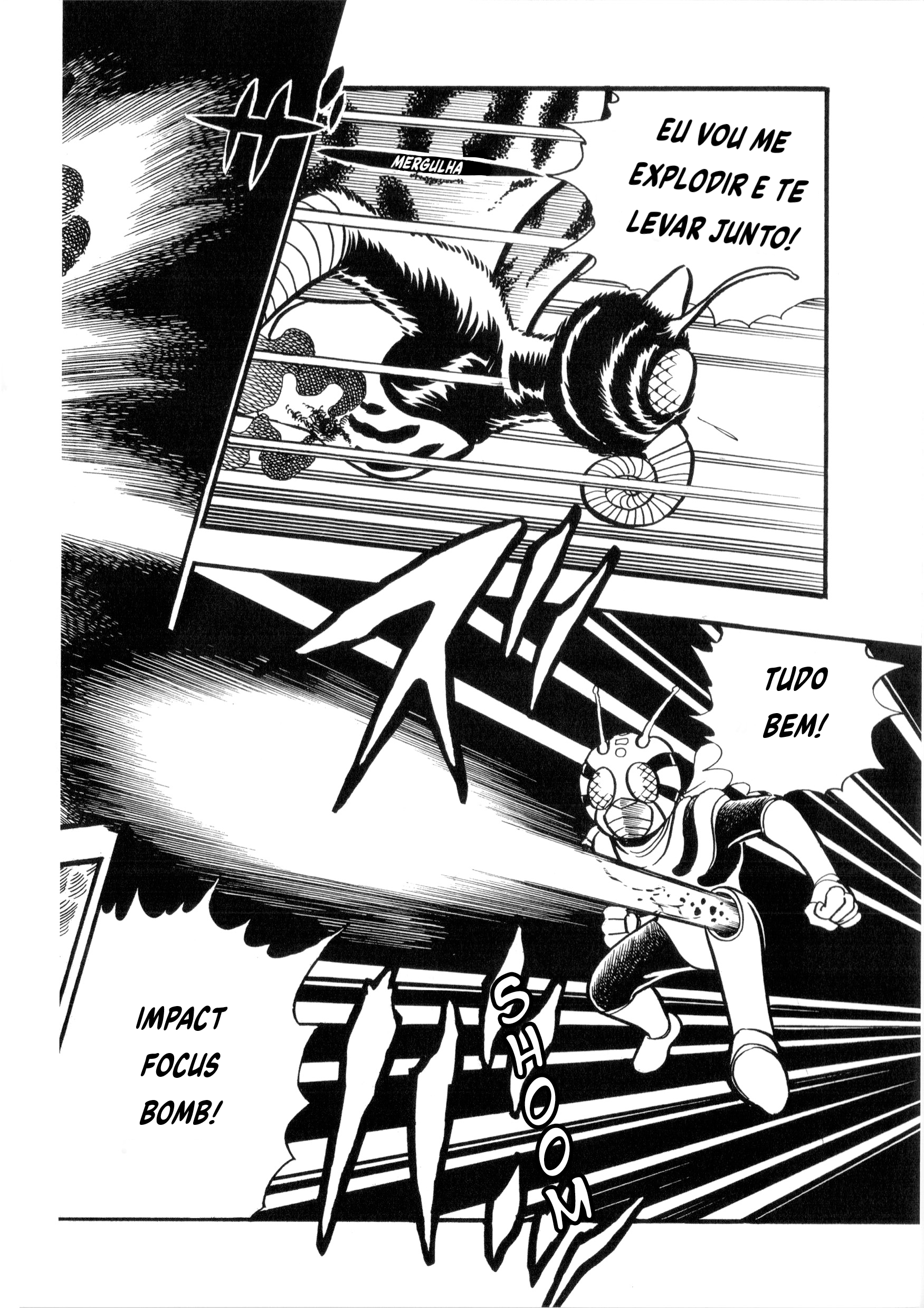 Kamen Rider ZX (Versão de Yuuji Hosoi) Capítulo 2: Queime! A técnica ninja! 第13页