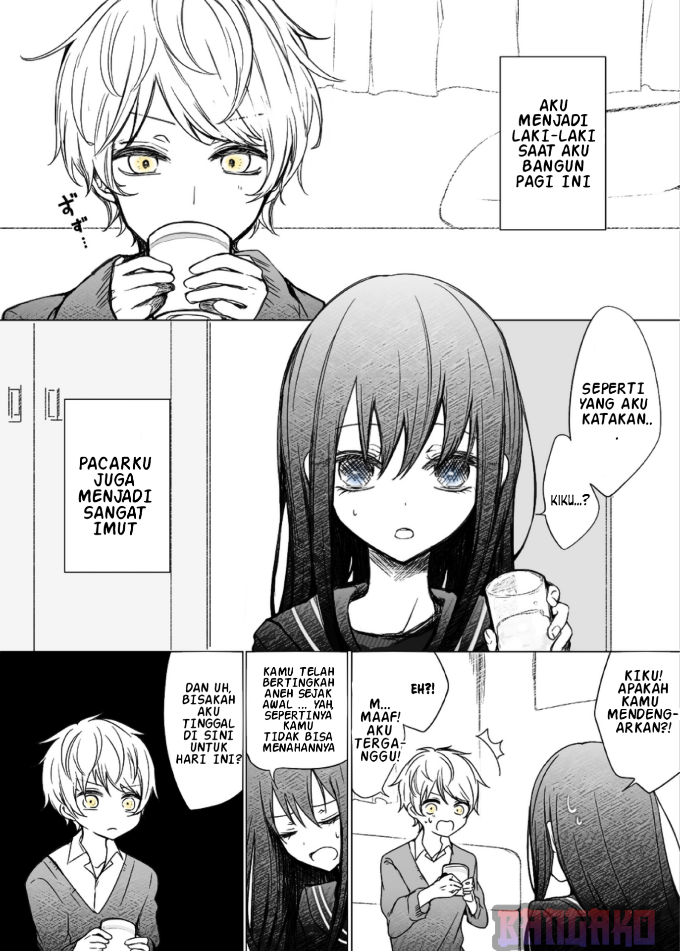 She Became Handsome and He Became Cute Chapter 2 第1页