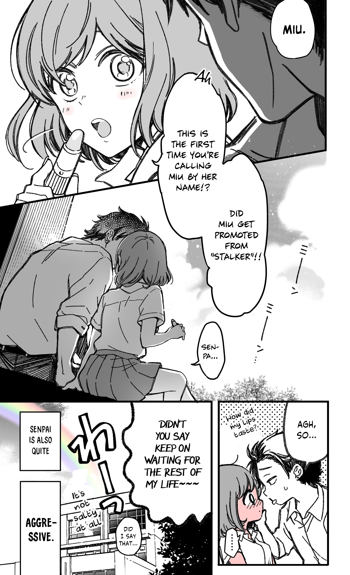 Oshi no Tsuyoi Kouhai no Hanashi The Story About an Aggressive Underclassman and Dating 第4页