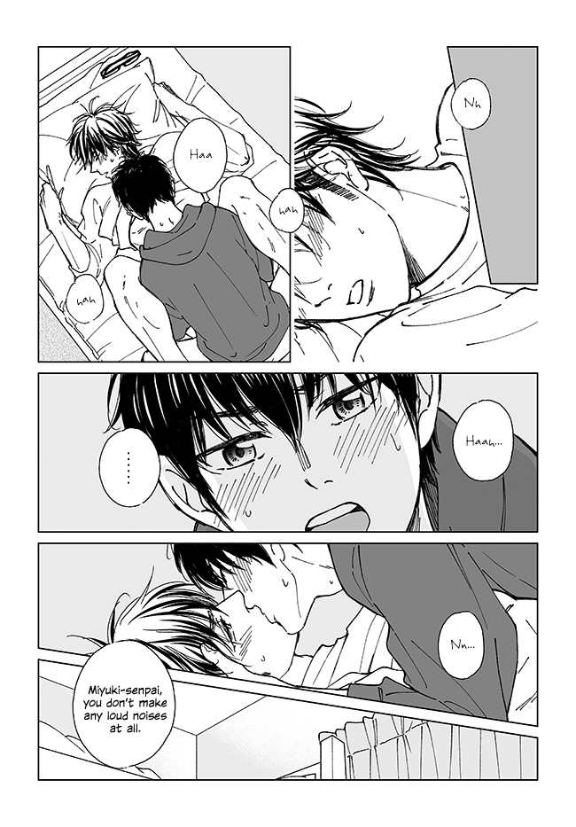 Daiya no A - 2nd year fall Sawamura and retired Miyuki-senpai Manga (Doujinshi) 第4页