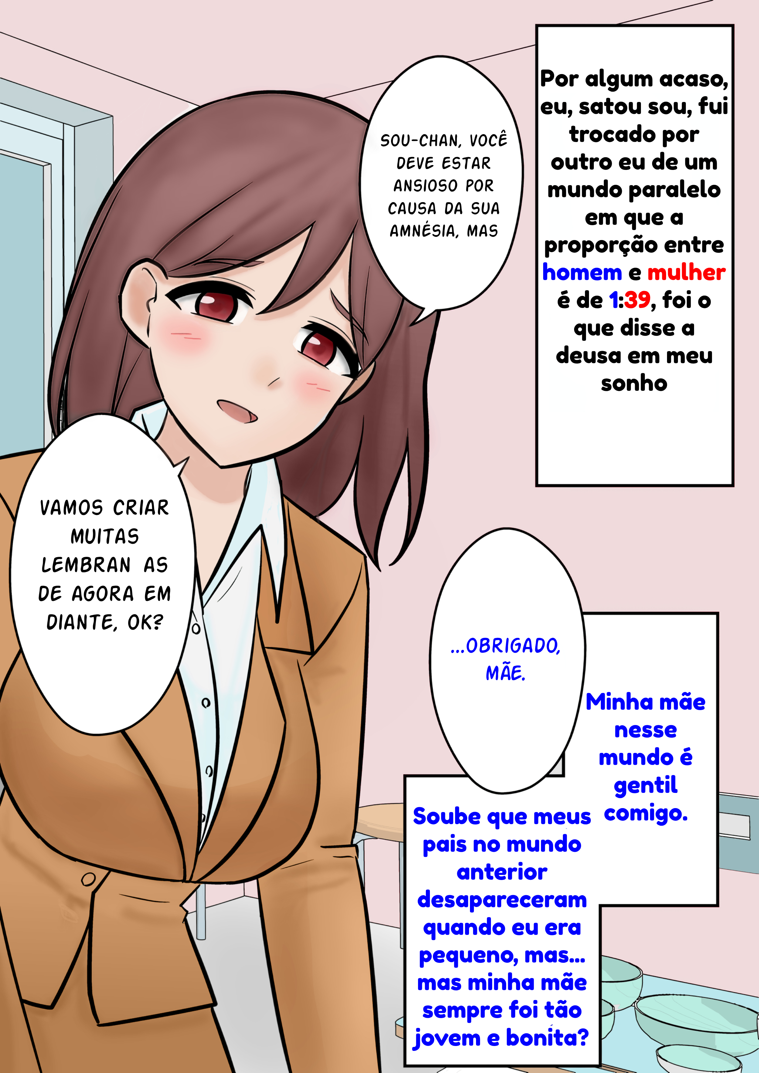Danjo-hi 1:39 no Heikou Sekai wa Omoi no Hoka Futsuu (Fan Colored) 第6页