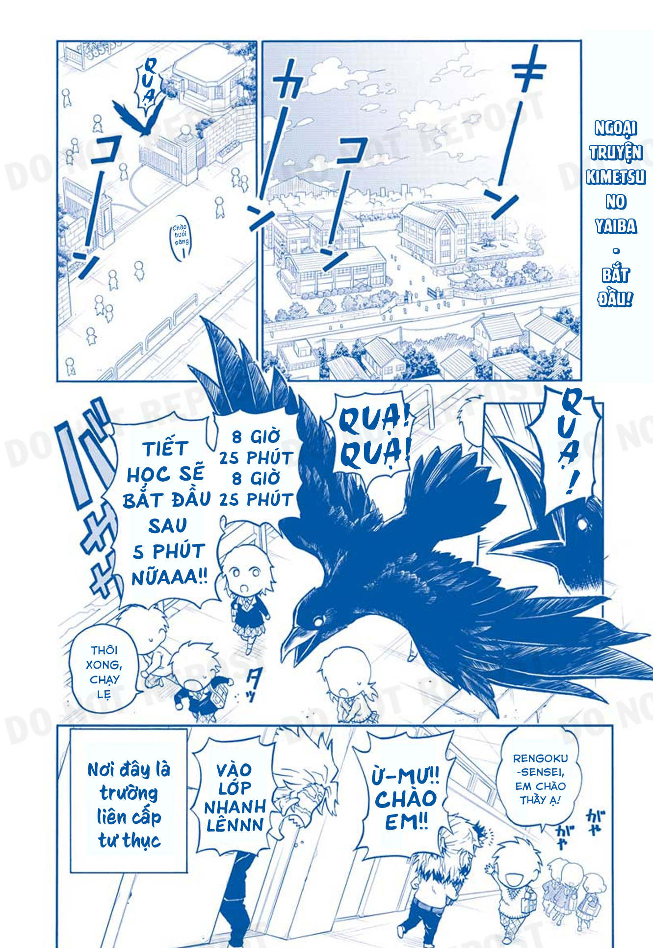 Demon Slayer: Kimetsu Academy Học viện Kimetsu nghiêm cấm đi học muộn 第4页