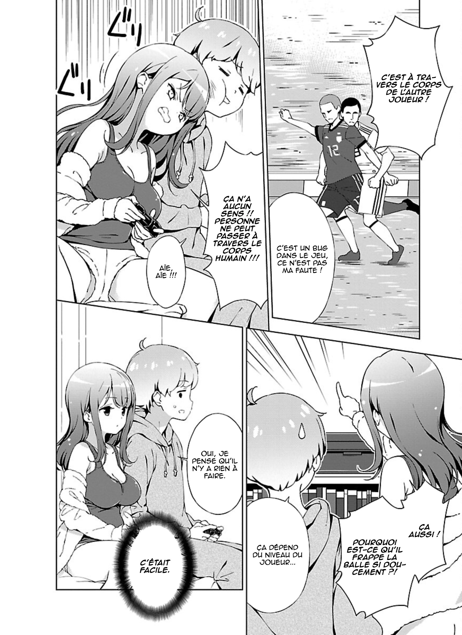 Onee-chan wa Game wo Suruto Hito ga Kawaru Onee-chan ma grande sœur joue un match de football 第9页