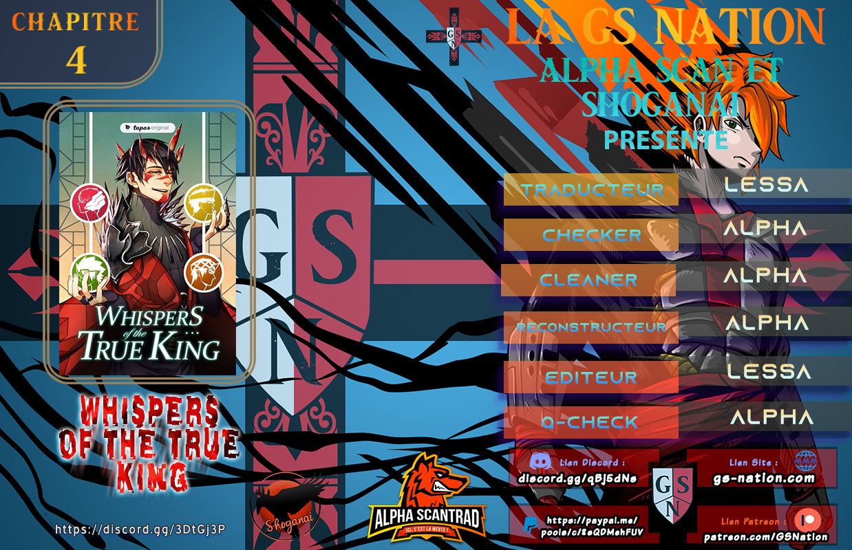Whispers of the True King Ch. 4 第1页