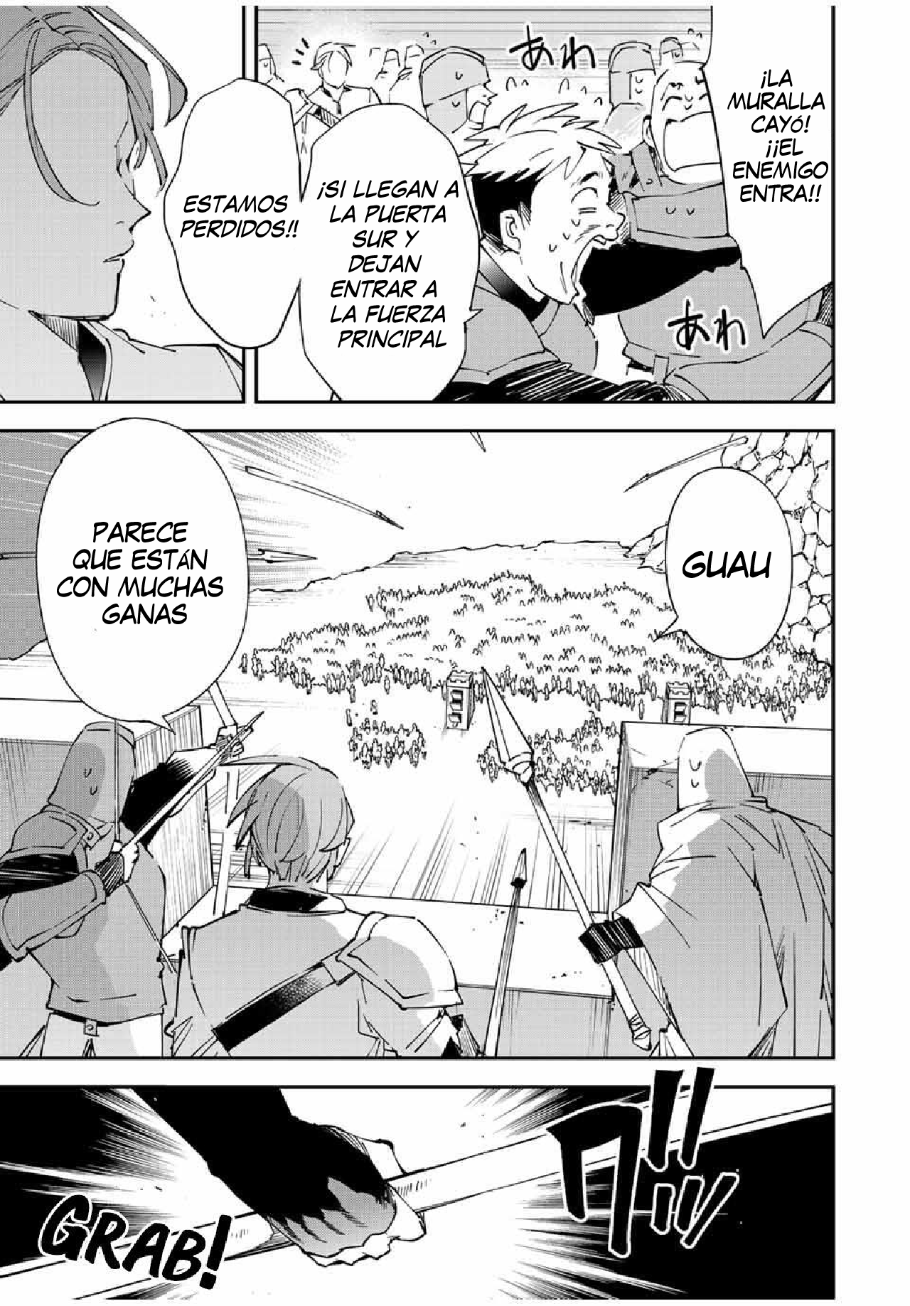 Tensei Kizoku, Kantei Skill de Nariagaru ~Jakushou Ryouchi wo Uketsuida node, Yuushuu na Jinzai wo Fuyashiteitara, Saikyou Ryouchi ni Natteta~ ¡EL JOVEN SOLDADO DEL CASTILLO STAATS! 第18页