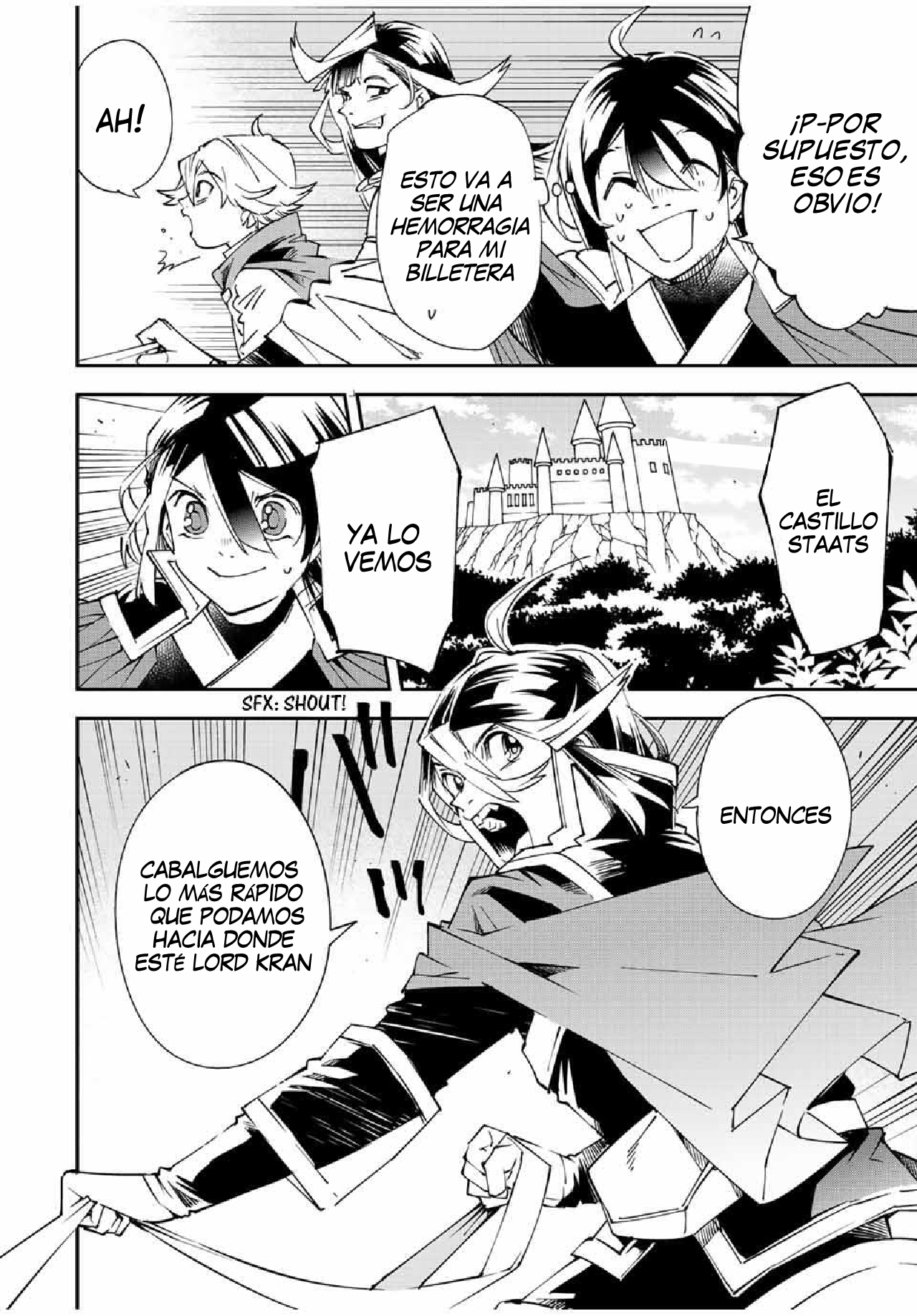 Tensei Kizoku, Kantei Skill de Nariagaru ~Jakushou Ryouchi wo Uketsuida node, Yuushuu na Jinzai wo Fuyashiteitara, Saikyou Ryouchi ni Natteta~ ¡EL JOVEN SOLDADO DEL CASTILLO STAATS! 第9页