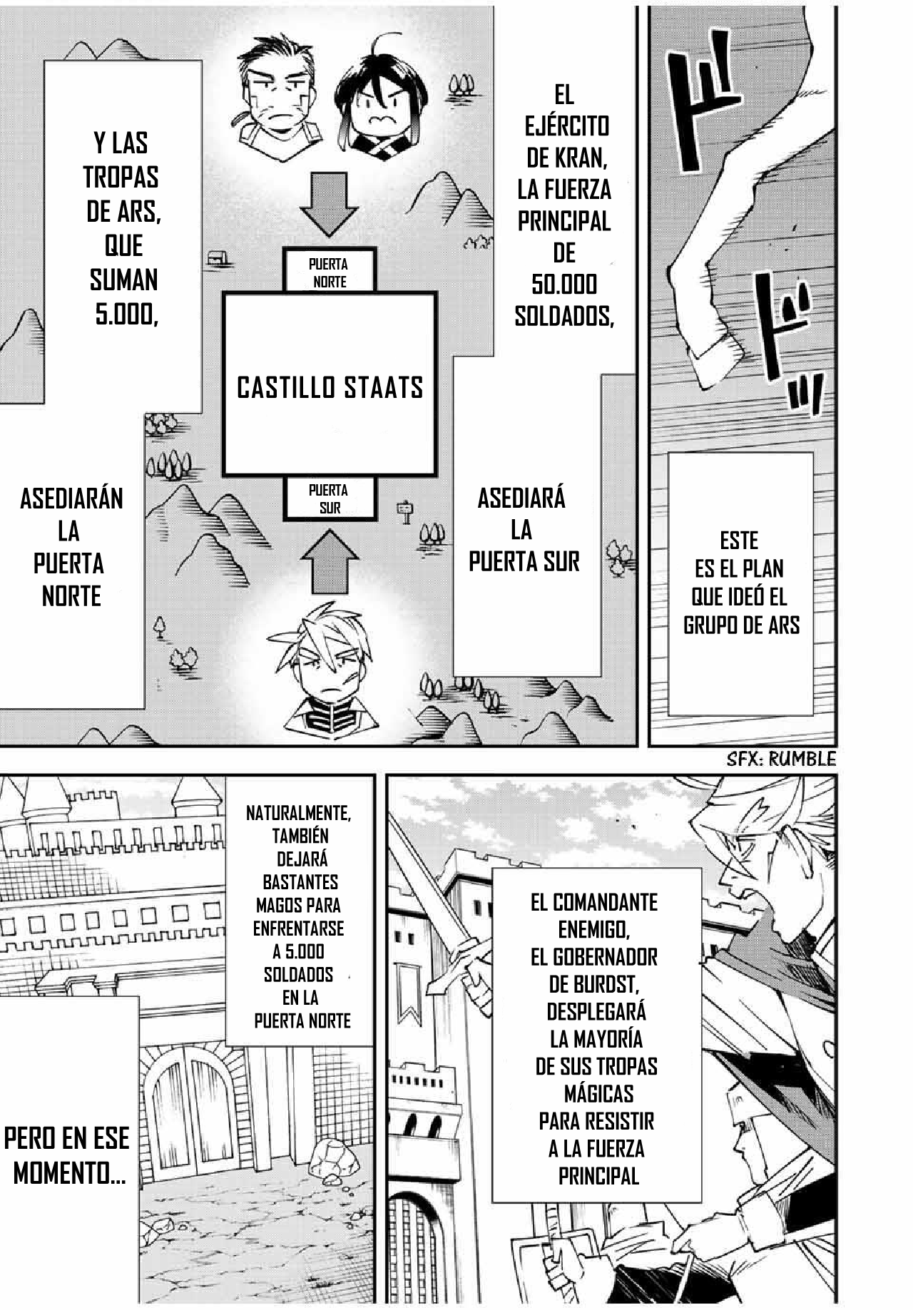 Tensei Kizoku, Kantei Skill de Nariagaru ~Jakushou Ryouchi wo Uketsuida node, Yuushuu na Jinzai wo Fuyashiteitara, Saikyou Ryouchi ni Natteta~ ¡EL JOVEN SOLDADO DEL CASTILLO STAATS! 第10页