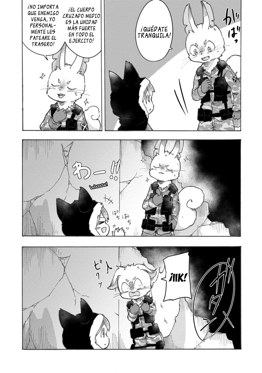 Ookami no Ko Sora wa Senjou ni iru Niña lobo 第14页