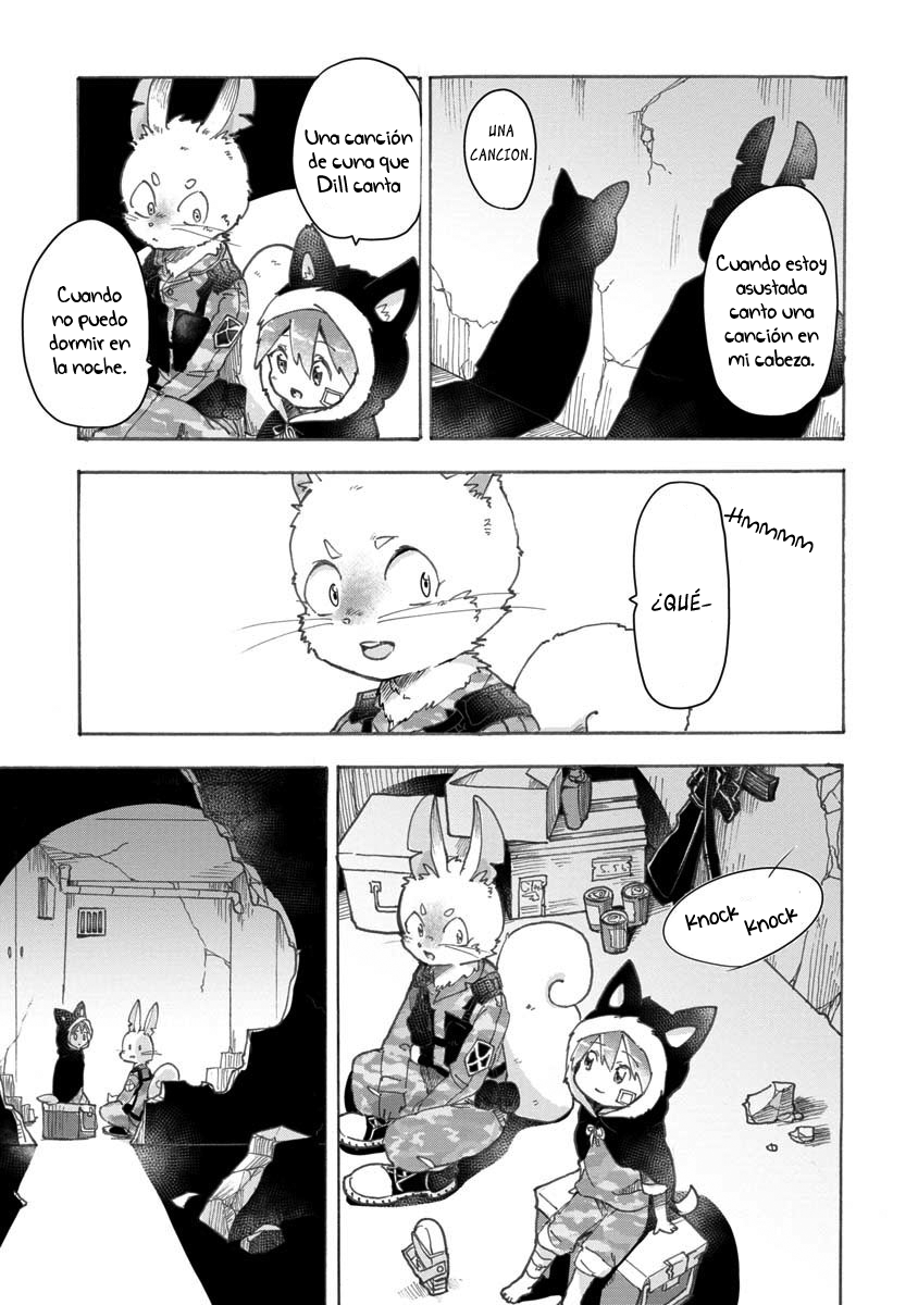 Ookami no Ko Sora wa Senjou ni iru Niña lobo 第16页