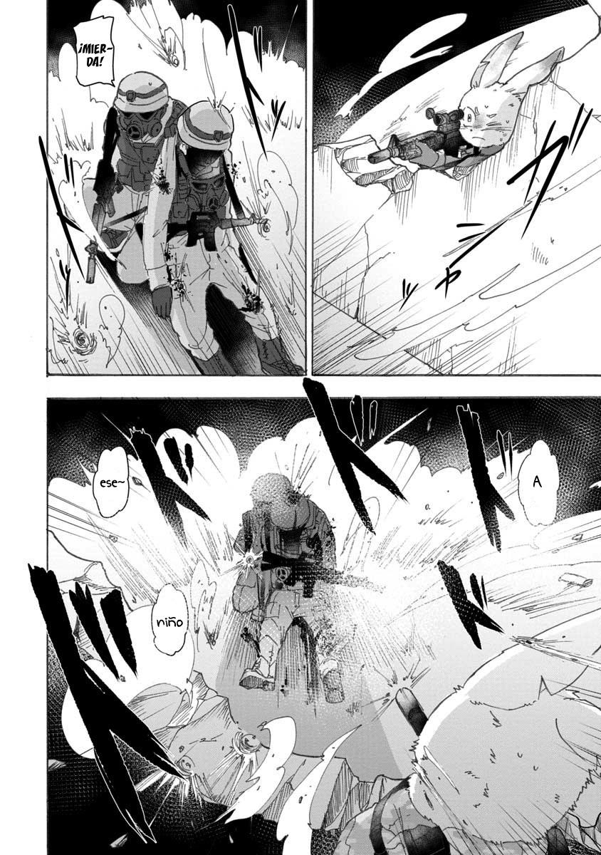 Ookami no Ko Sora wa Senjou ni iru Niña lobo 第23页