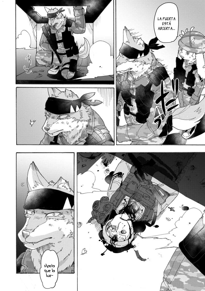 Ookami no Ko Sora wa Senjou ni iru Niña lobo 第25页