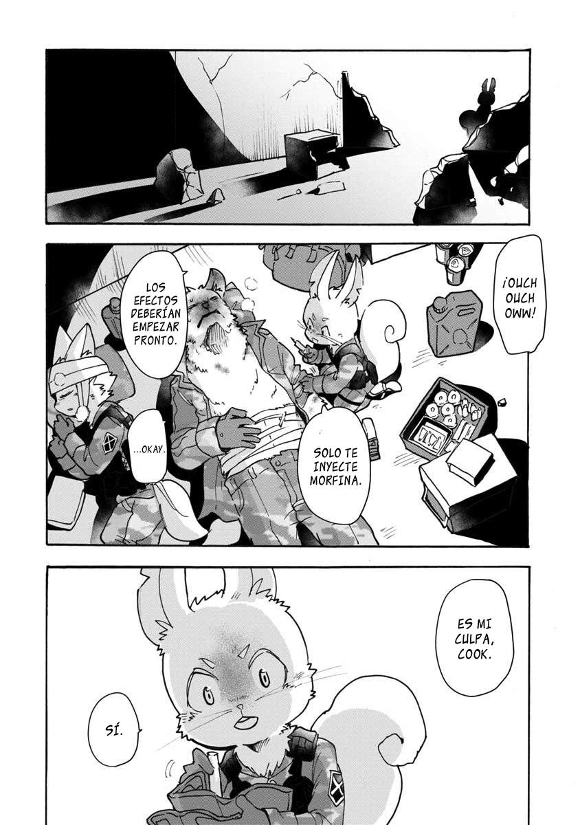 Ookami no Ko Sora wa Senjou ni iru Niña lobo 第9页
