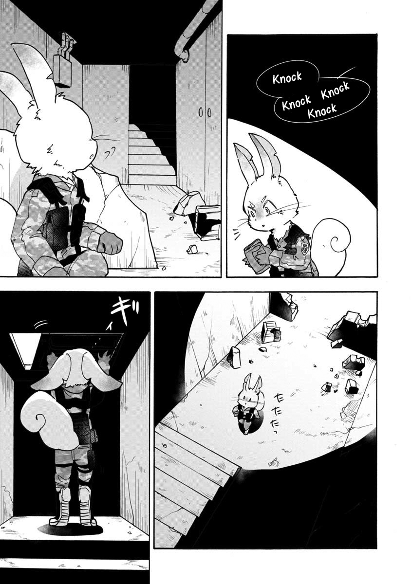 Ookami no Ko Sora wa Senjou ni iru Niña lobo 第10页