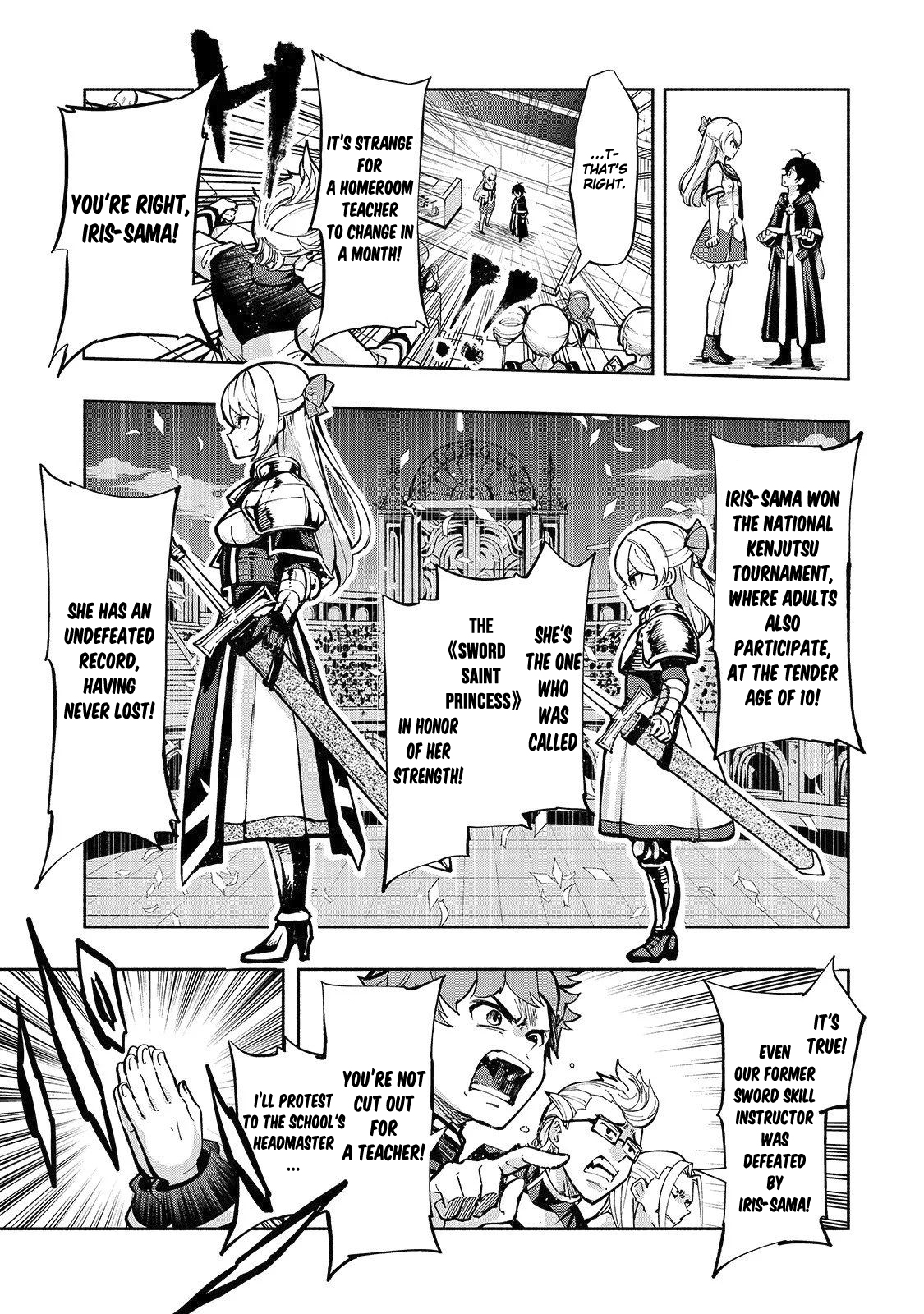 Umarekawatta "Kensei" wa Raku wo Shitai 《Sword Saint》's Bodyguard 第22页