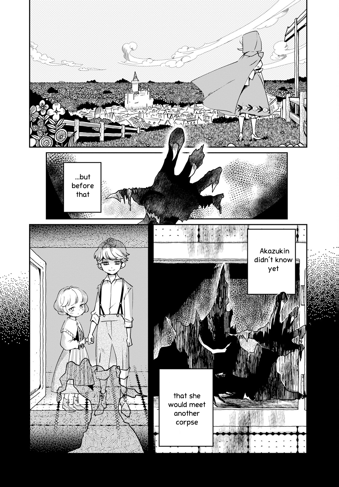 Akazukin, Tabi no Tochuu de Shitai to Deau. The Glass Slipper Accomplice 3 第43页