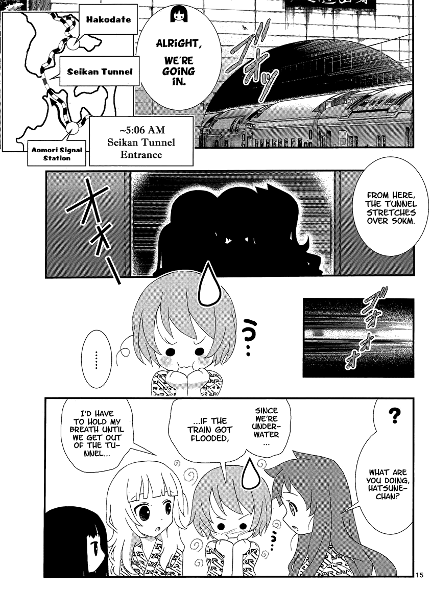Yuritetsu - Shiritsu Yurigasaki Joshikou Tetsudoubu Vol. 1 Ch. 2 第14页