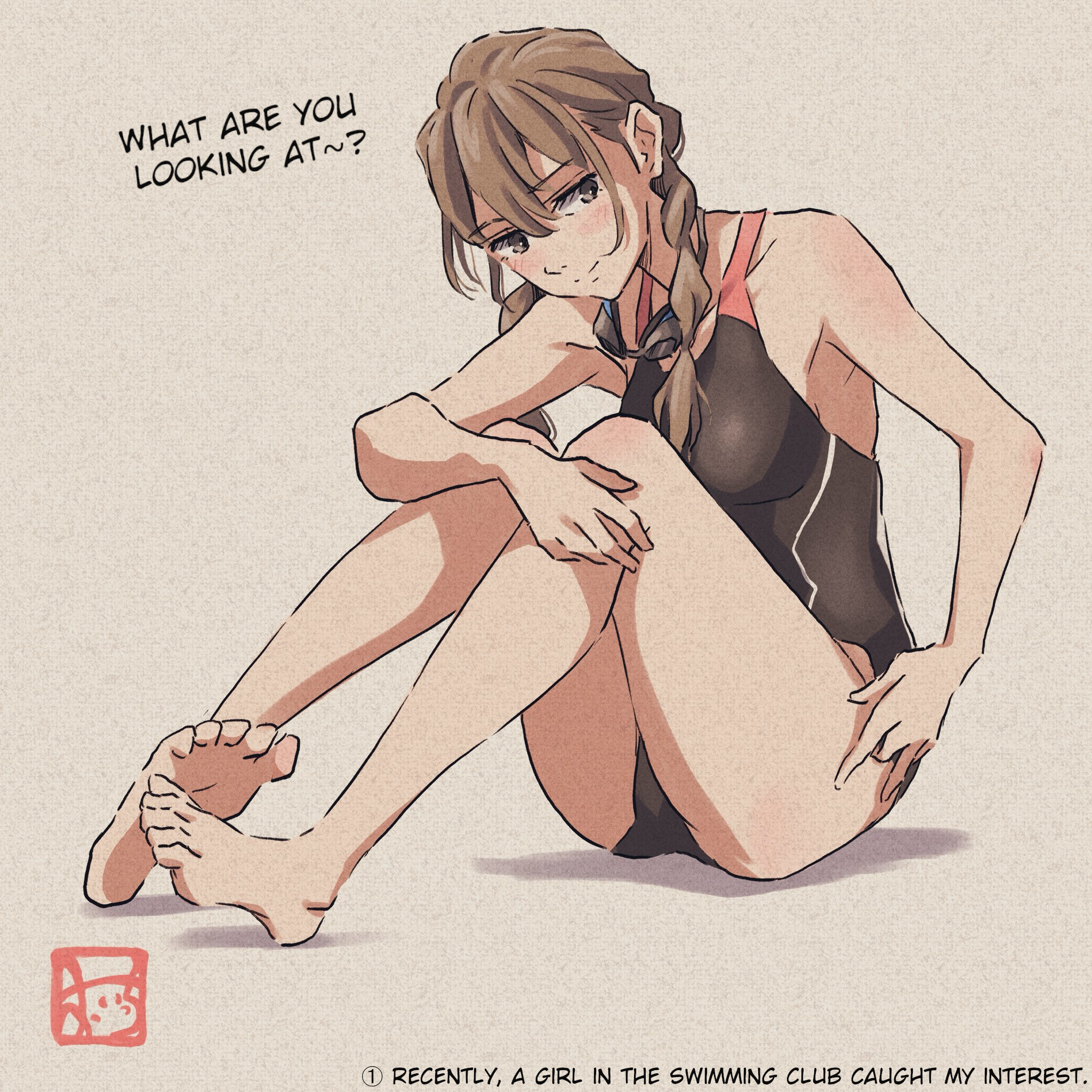 Suieibu no Kininaru Senpai no Onnanoko 第1页