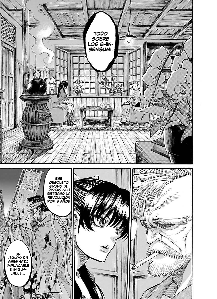 Chiruran: Shinsengumi Requiem Una flor que se desmorona 第21页
