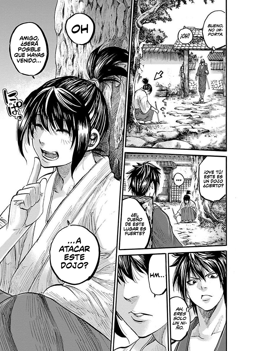 Chiruran: Shinsengumi Requiem Una flor que se desmorona 第35页