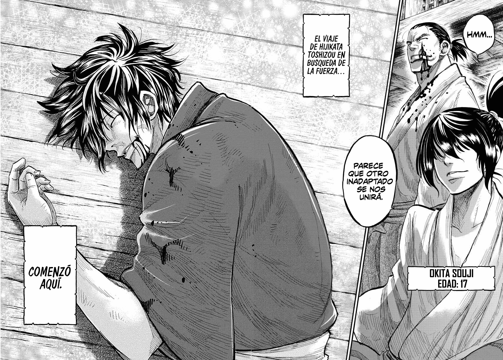 Chiruran: Shinsengumi Requiem Una flor que se desmorona 第64页