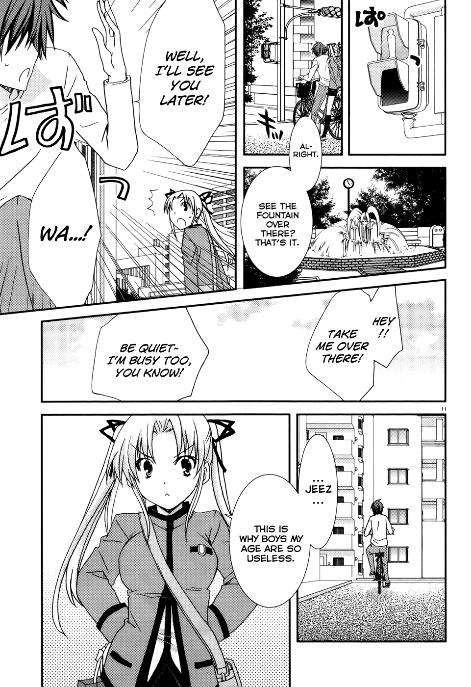 Ranobe no Hen! The Beauty and the Transfer Student Clash 第11页