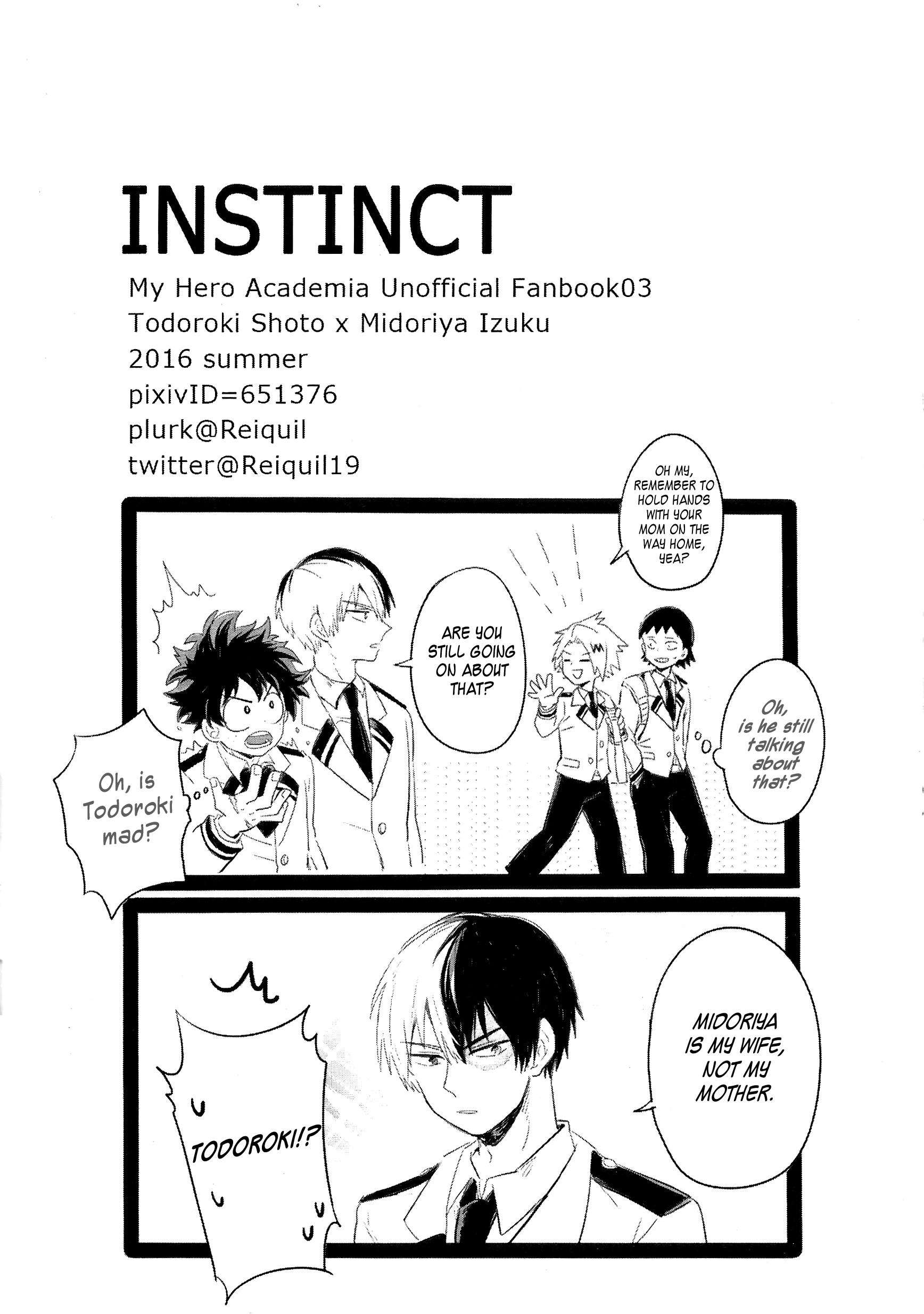 Boku no Hero Academia - Instinct (Doujinshi) Oneshot 第22页