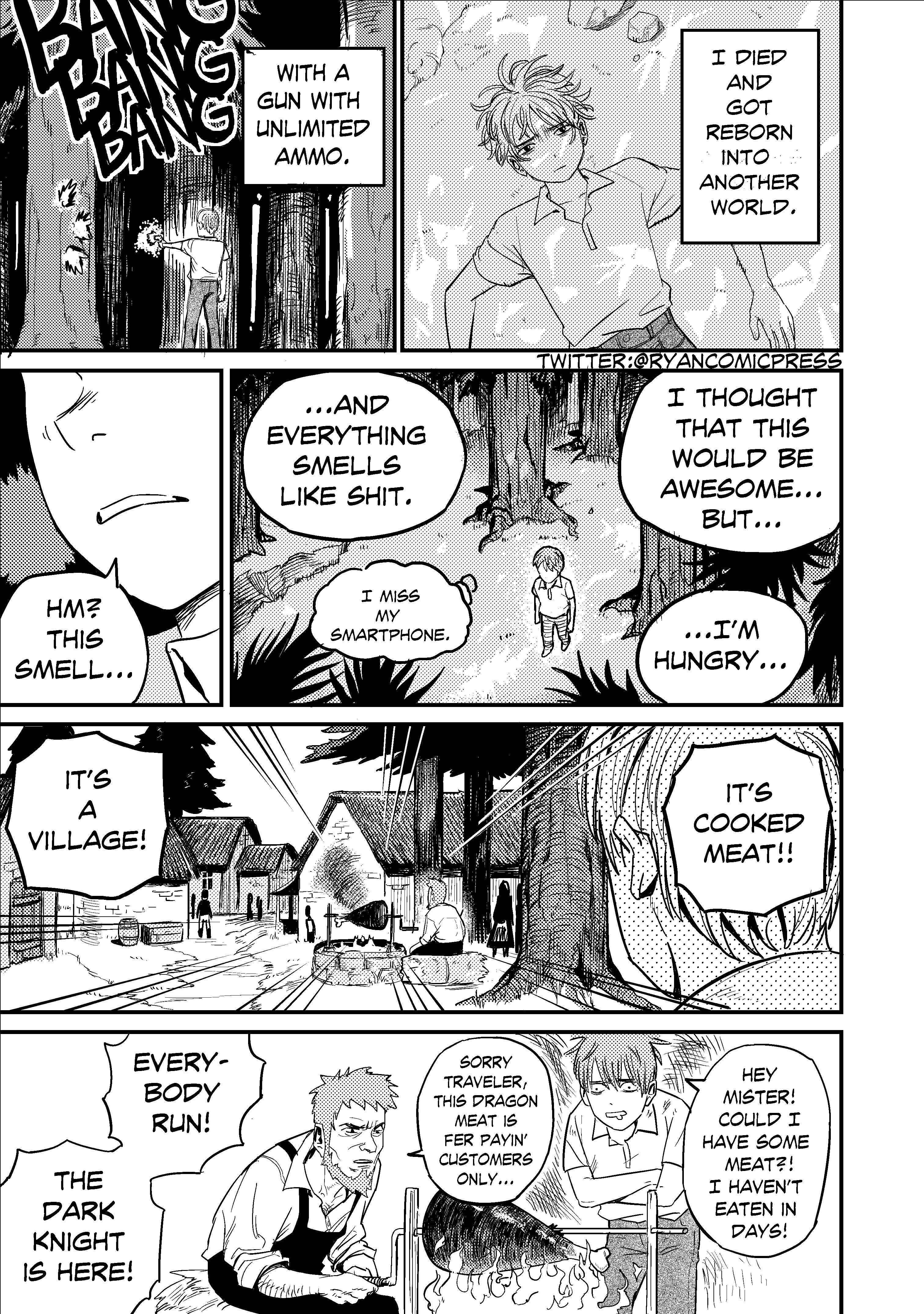 Unlimited Ammo! Gun Isekai! 第1页