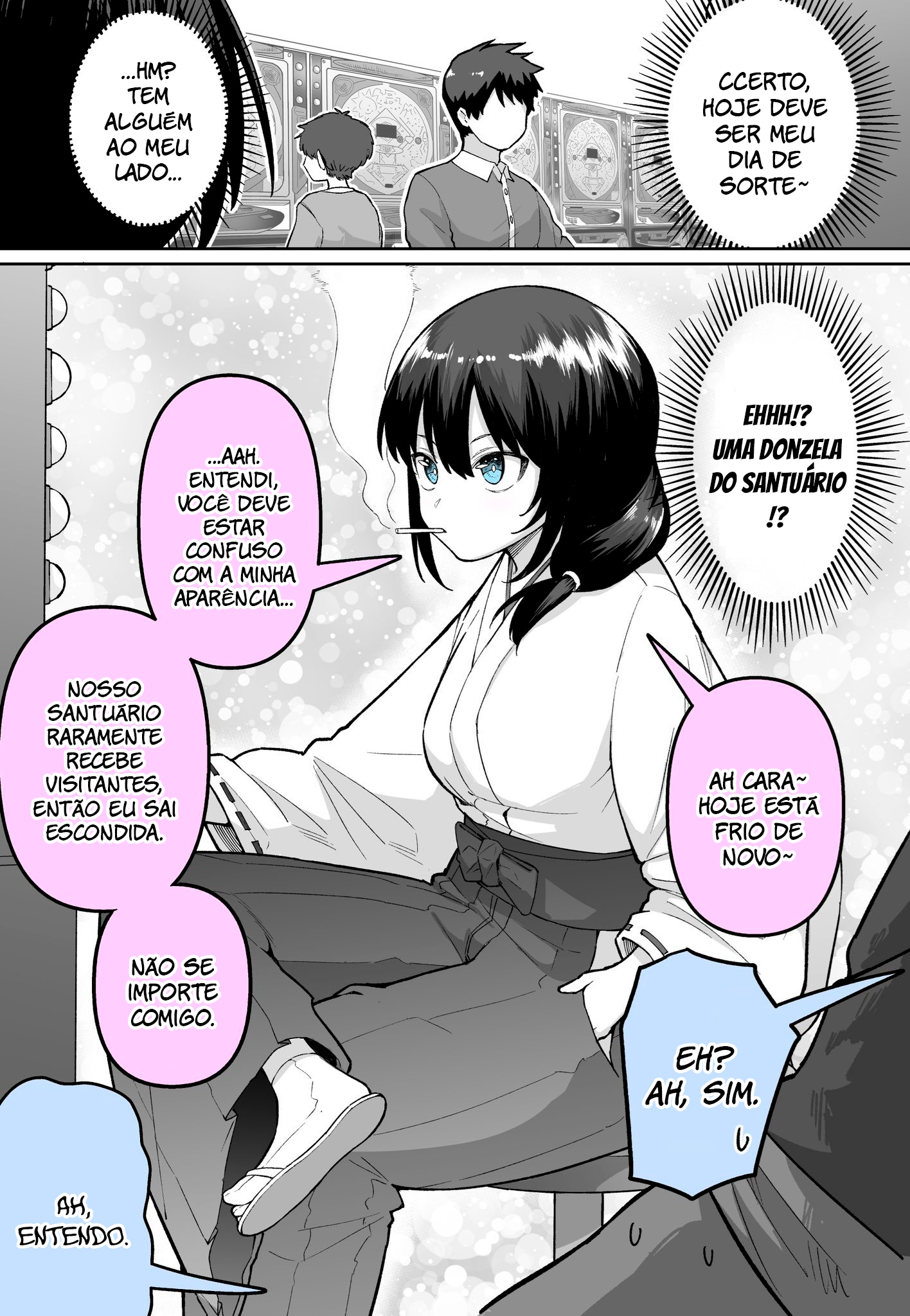 There’s a Shrine Maiden at the Pachinko Parlor... Oneshot 第1页