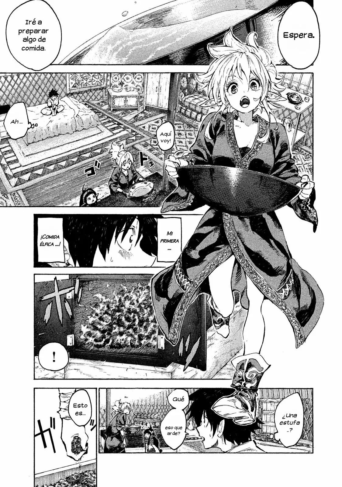 Mazumeshi Elf to Yuuboku gurashi Vol. 1 Ch. 1 第15页