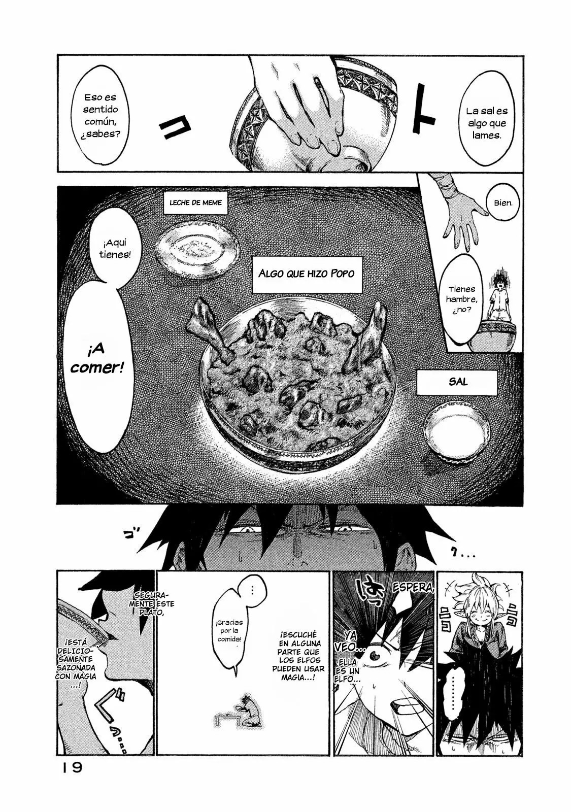 Mazumeshi Elf to Yuuboku gurashi Vol. 1 Ch. 1 第19页