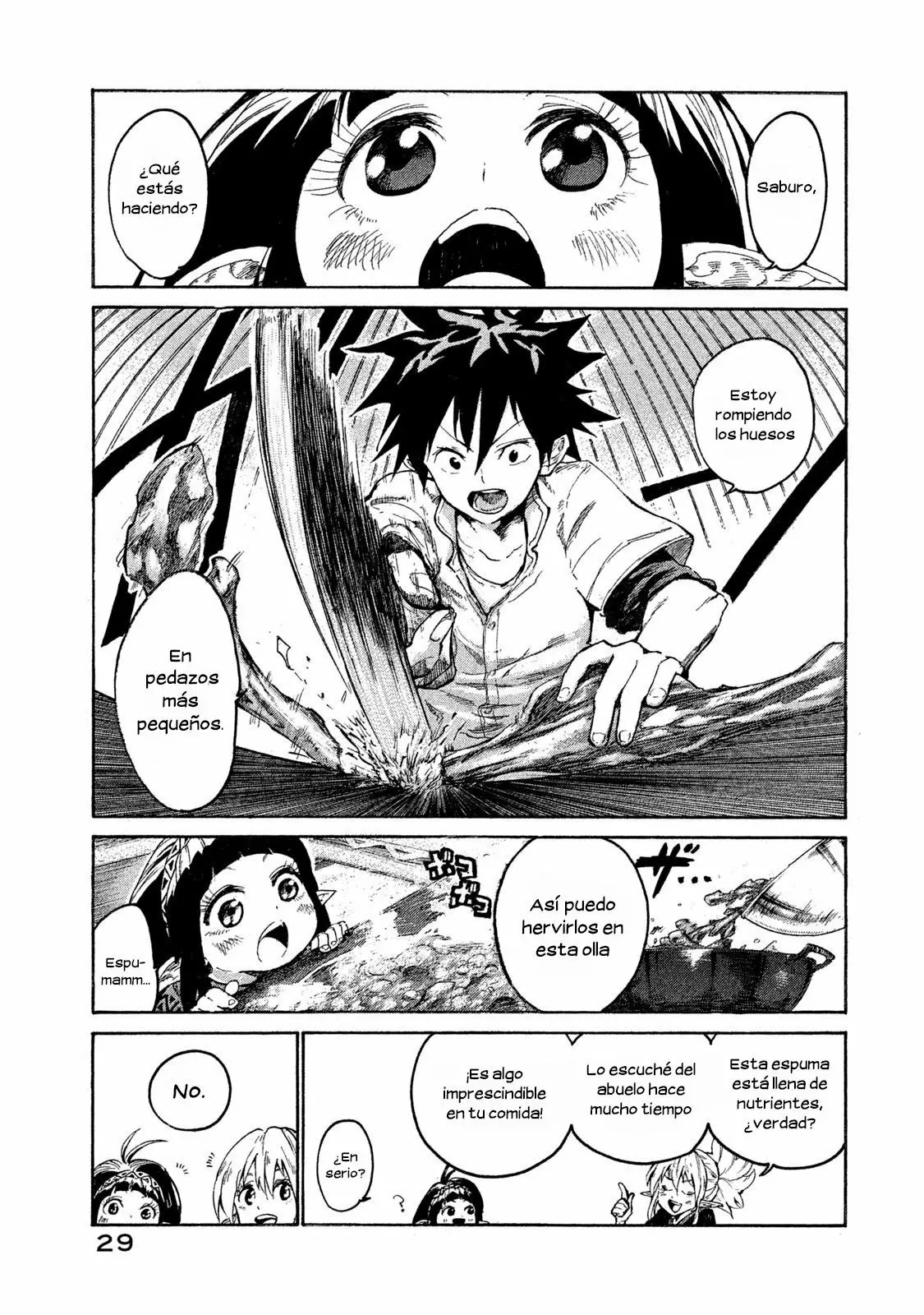 Mazumeshi Elf to Yuuboku gurashi Vol. 1 Ch. 1 第29页