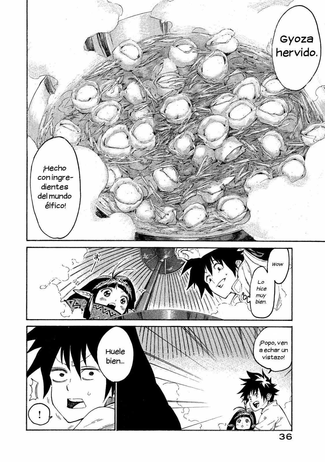 Mazumeshi Elf to Yuuboku gurashi Vol. 1 Ch. 1 第36页
