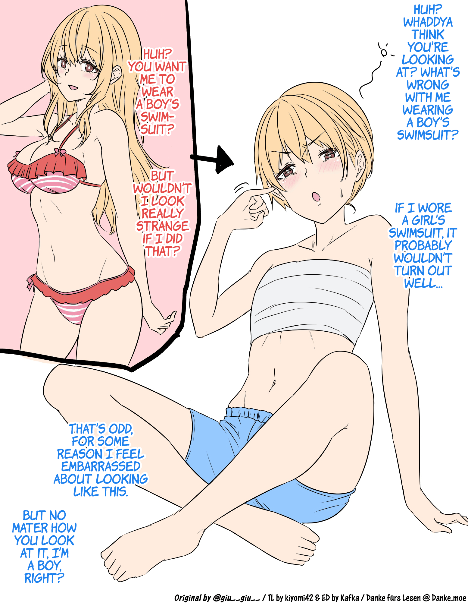 A Girl Who Was Hypnotized Into Thinking She's a Boy 第2页