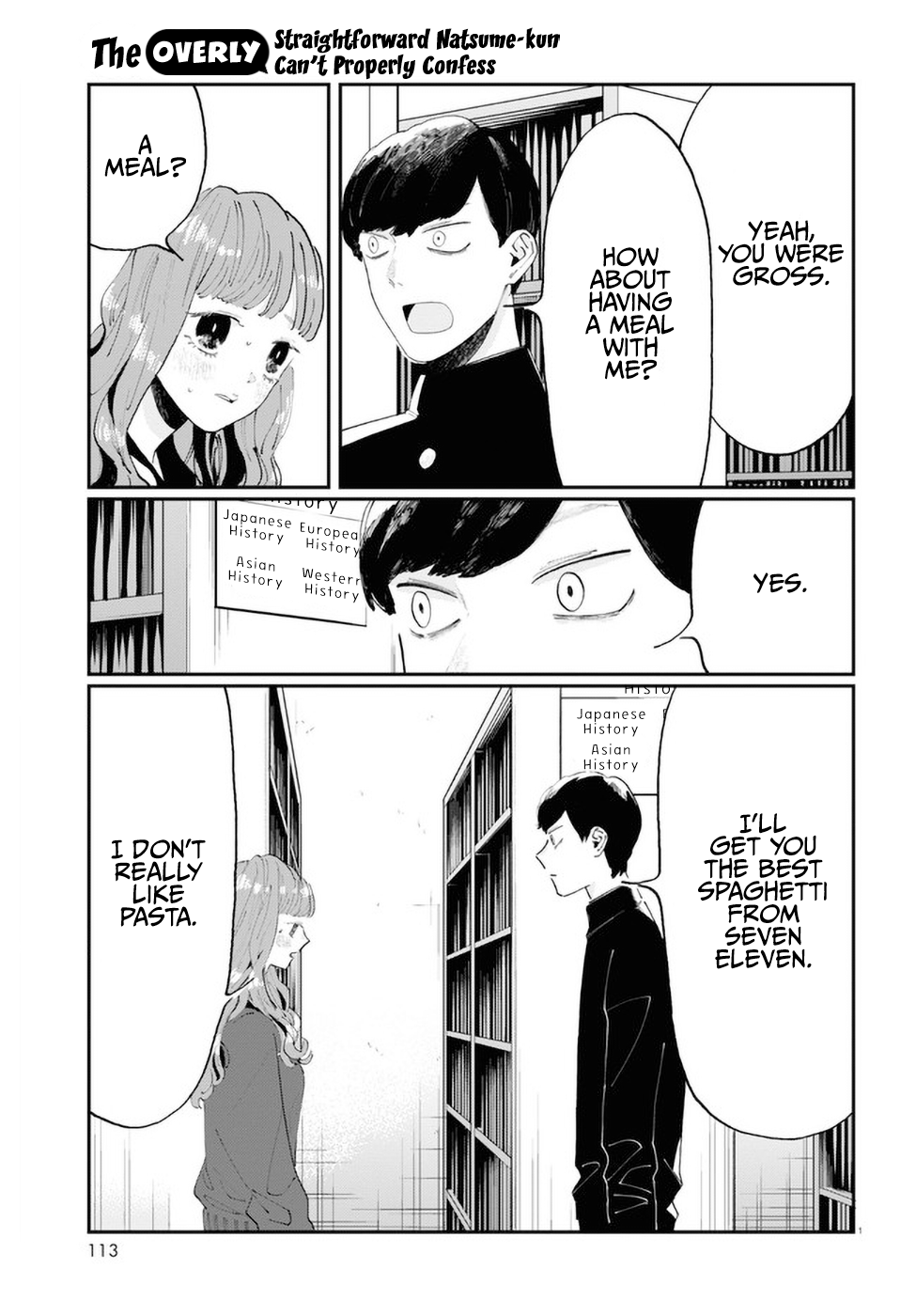 The Overly Straightforward Natsume-kun Can't Properly Confess 第4页